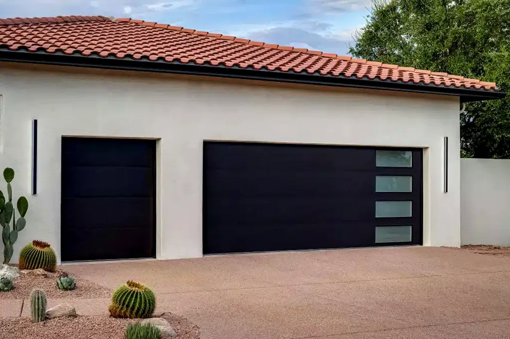 Proyecto de puertas de garaje finalizado en Cabezas de Alambre
